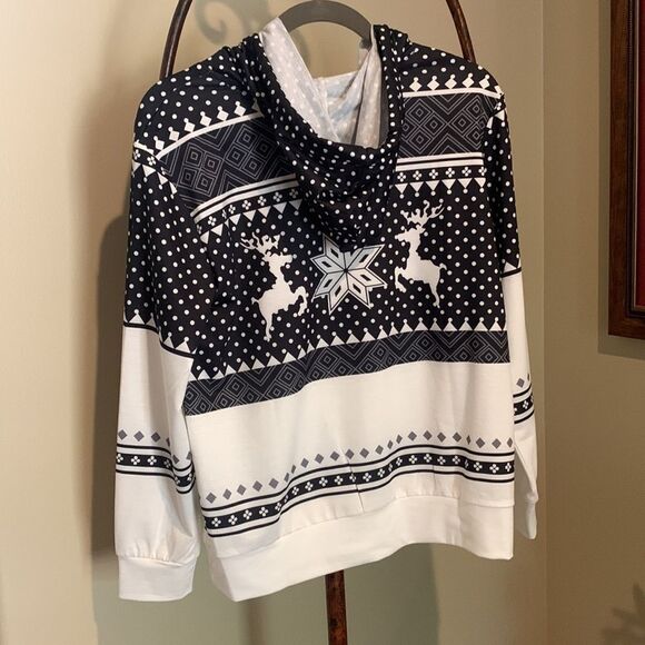 NWT Alpine Hooded Knit Hoodie - Picture 5 of 6